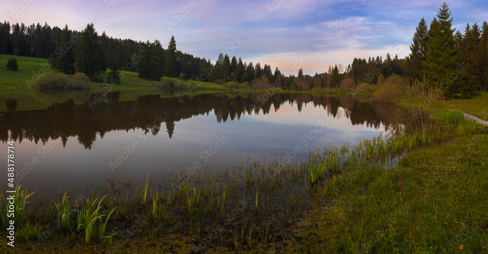 Etang du soir Etang du soir