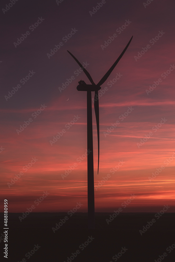 Fototapeta premium Eolienne