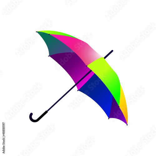 umbrella isolated on white background