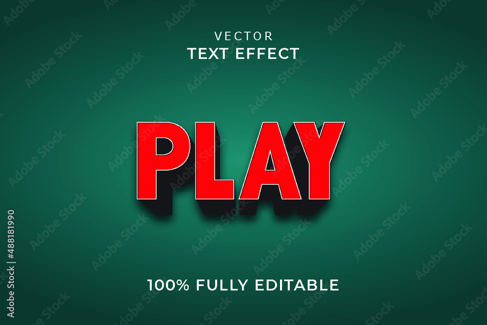 -text-style-effect-Premium Vector  