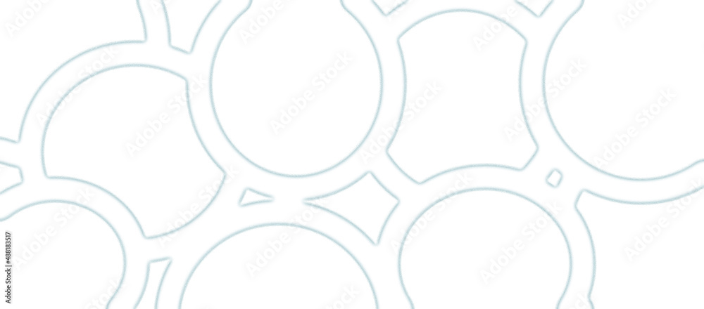 White geometric abstract background pattern