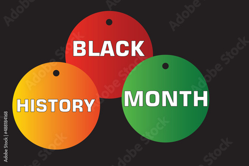 Black history month celebrate. vector illustration design graphic Black history month