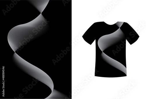 background for t-shirt template vector