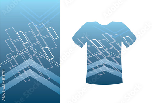 background for t-shirt template vector