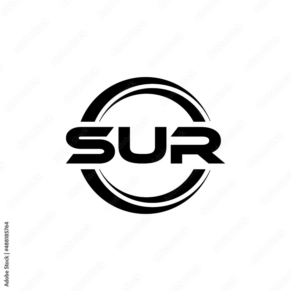 SUR letter logo design with white background in illustrator, vector logo modern alphabet font overlap style. calligraphy designs for logo, Poster, Invitation, etc. SUR letter logo design with white background in illustrator, vector logo modern alphabet font overlap style. calligraphy designs for logo, Poster, Invitation, etc.