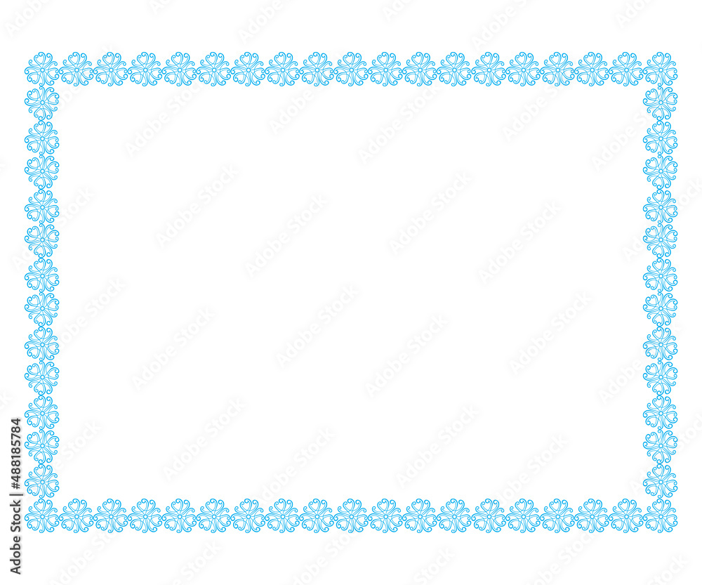 abstract artistic creative blue border abstract artistic creative blue border