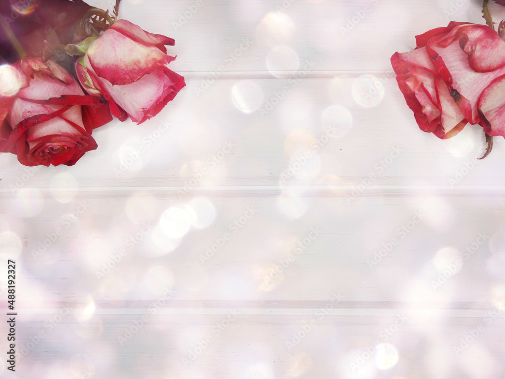 red roses valentine's day love background