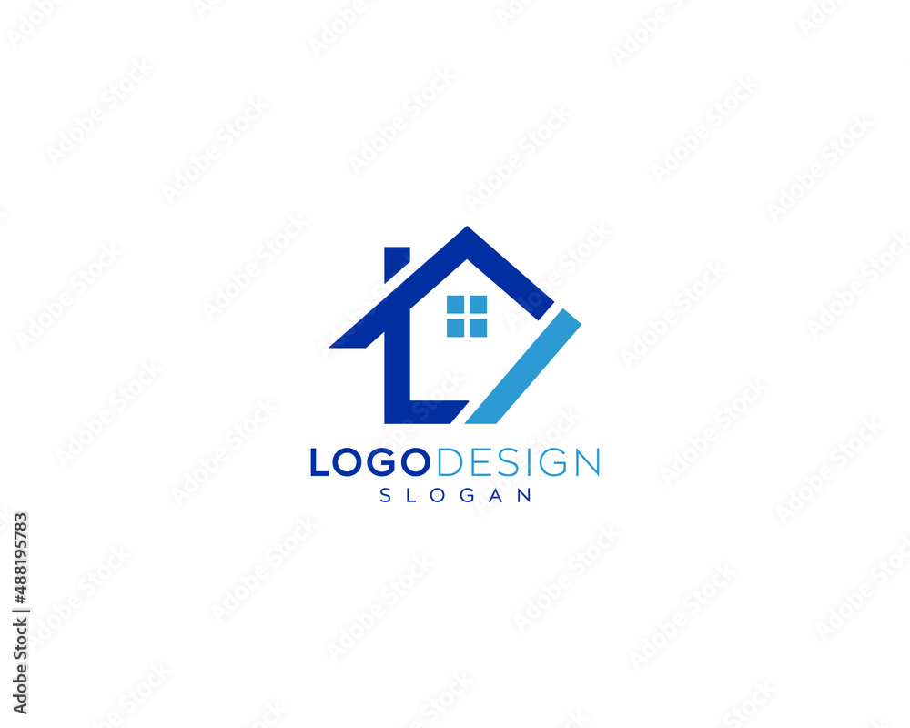 Abstract home icon, house icon, small home vector logo design Abstract home icon, house icon, small home vector logo design