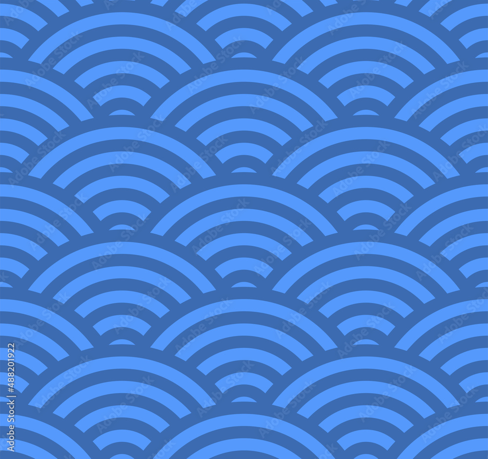 Japanese wave pattern Japanese wave pattern