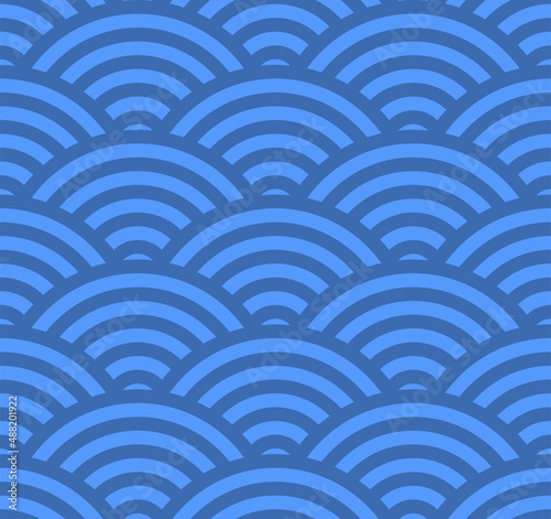Japanese wave pattern