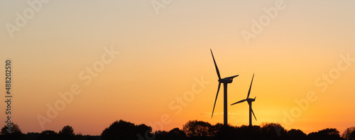 wind turbines photo