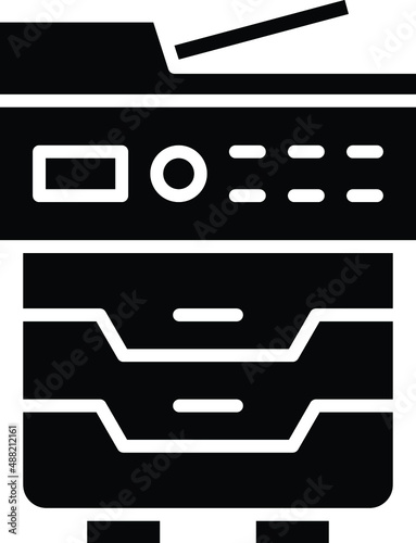 Copy Machine Icon Style