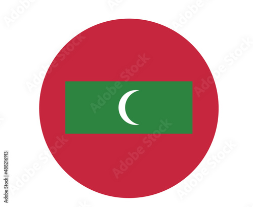 Free Download Maldives Flag National Asia Emblem Icon Vector Illustration Abstract Design Element - GFXLoad