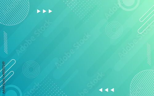 Geometric background with abstract shapes