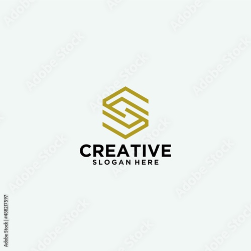 Letter s logo icon design template element creative minimalist s logo collection monogram s