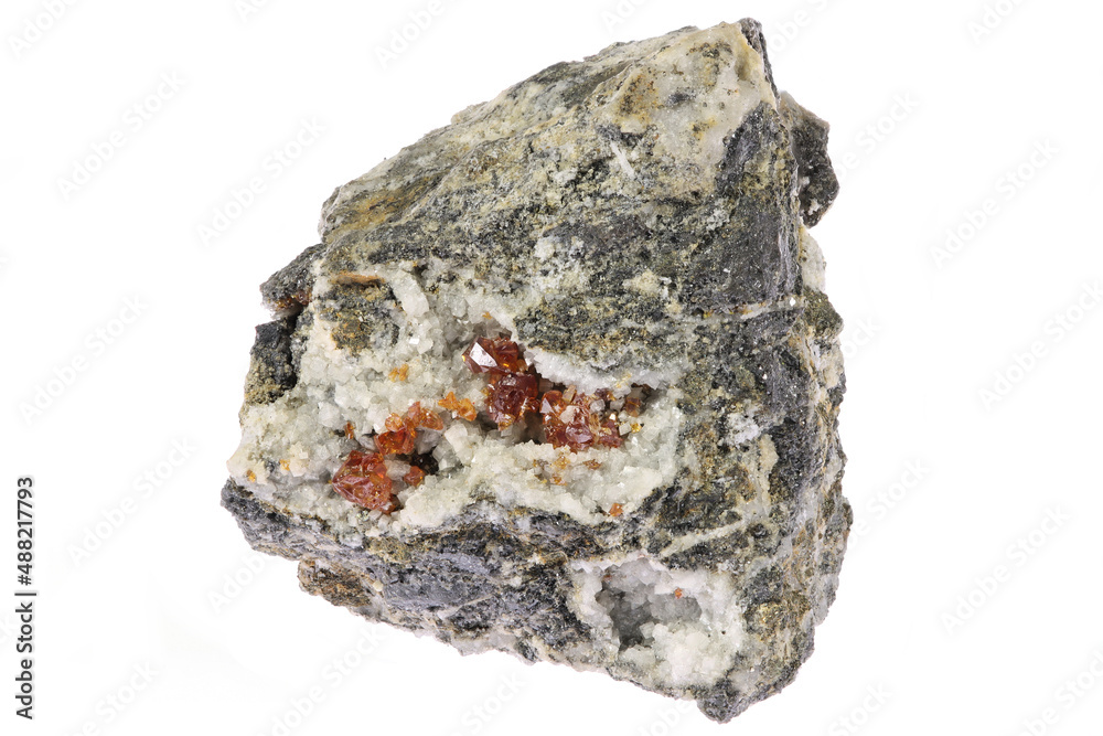 sphalerite from Cagliari, Sardinia isolated on white background sphalerite from Cagliari, Sardinia isolated on white background
