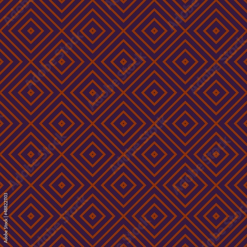 Seamless pattern geometric pattern with stripes background seamless texture Brown and blue Illustration background suitable for fashion textiles, graphics