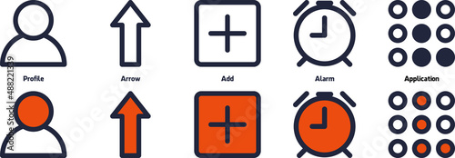 UI Icon icon is made to complement your design needs, such as mobile and web applications, business cards, flyers and others. - Editable size and colour File: - Editable Vector 