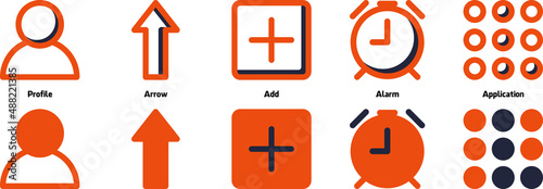 UI Icon icon is made to complement your design needs, such as mobile and web applications, business cards, flyers and others. - Editable size and colour File: - Editable Vector