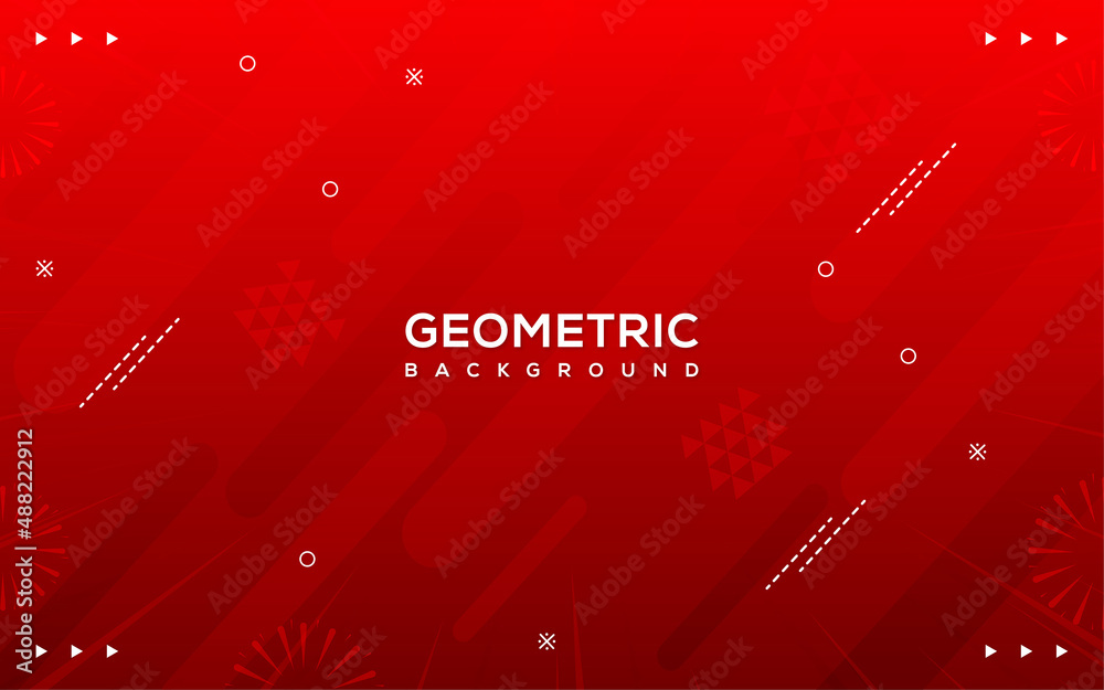 Obraz premium Geometric background concept