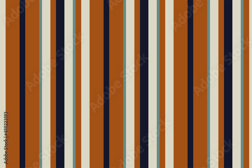 Stripes vector seamless pattern. Striped background of colorful lines. Print for interior design, fabric.