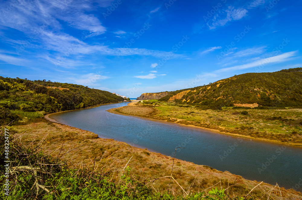 landscape with Seixe river