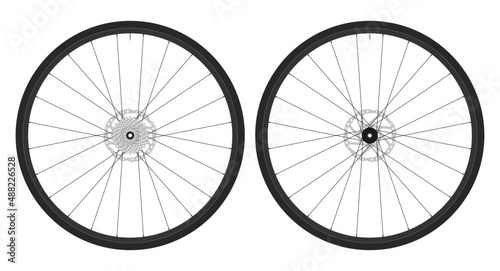 Road bike disc brake wheels endurance