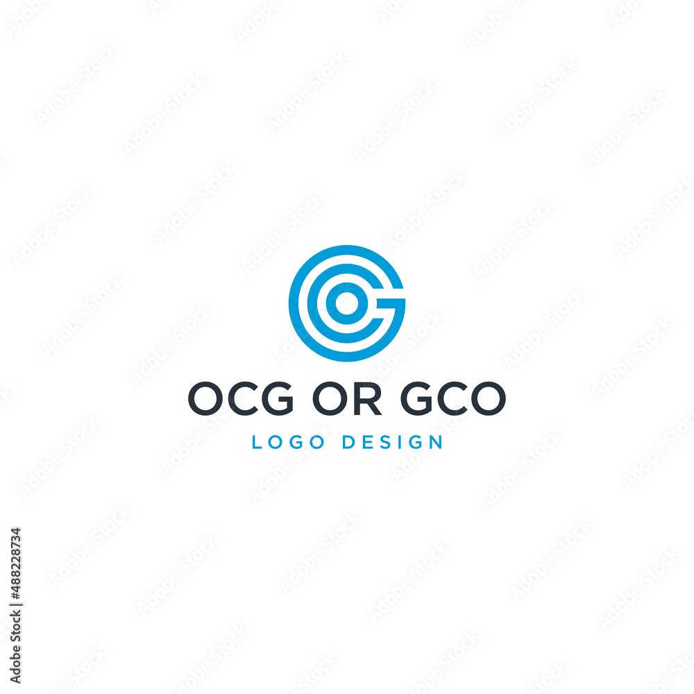OCG OR GCO LOGO DESIGN VECTOR OCG OR GCO LOGO DESIGN VECTOR