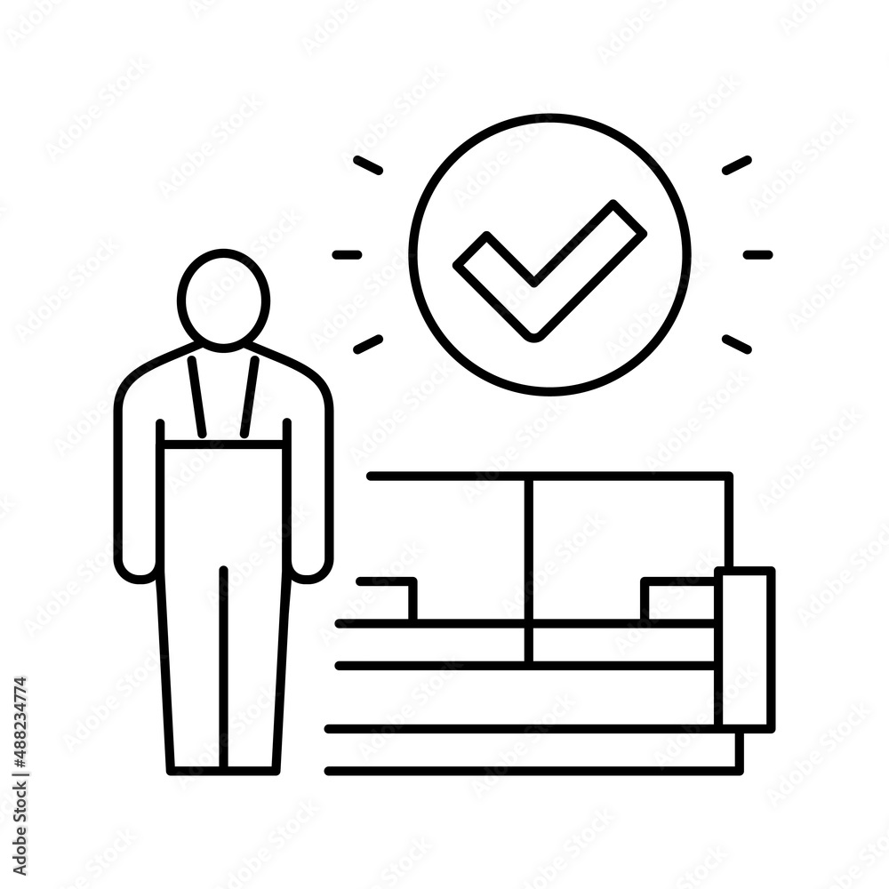 remove couch line icon vector illustration remove couch line icon vector illustration