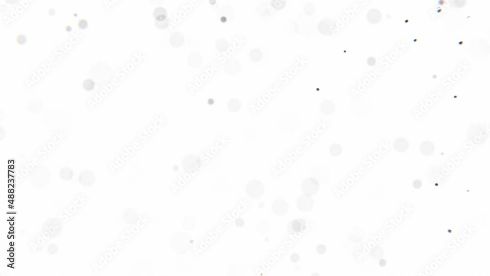 3D Staub Animation vor weißem Hintergrund - 4K Loop oder Schleife 3D Staub Animation vor weißem Hintergrund - 4K Loop oder Schleife