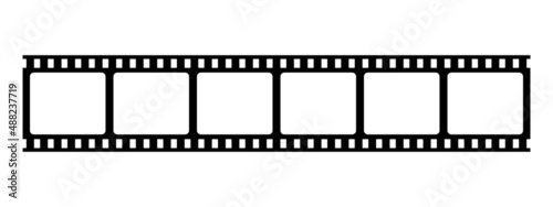 Film strip vector cartoon