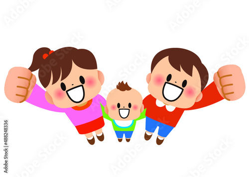 子供,小学生,赤ちゃん,家族,幼児,学校,学校用プリント,小学校,家庭,両親,イラスト,ファミリー,人物,全身,人,夫婦,子ども,父,母,兄,妹,弟,姉,楽しい,かわいい,明るい,仲良し,集合,春,夏,秋,冬,家,元気,笑顔,バンザイ,幼稚園,保育園,セット,大家族,育児,団欒,ほのぼの,ママ,幸せ,嬉しい,パパ,孫,おとうさん