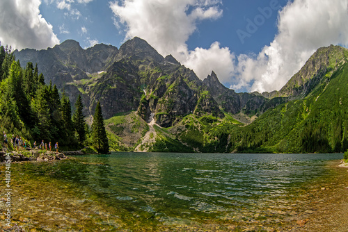 Fototapeta Naklejka Na Ścianę i Meble -  Morskie Oko, Tatry, Poland.
