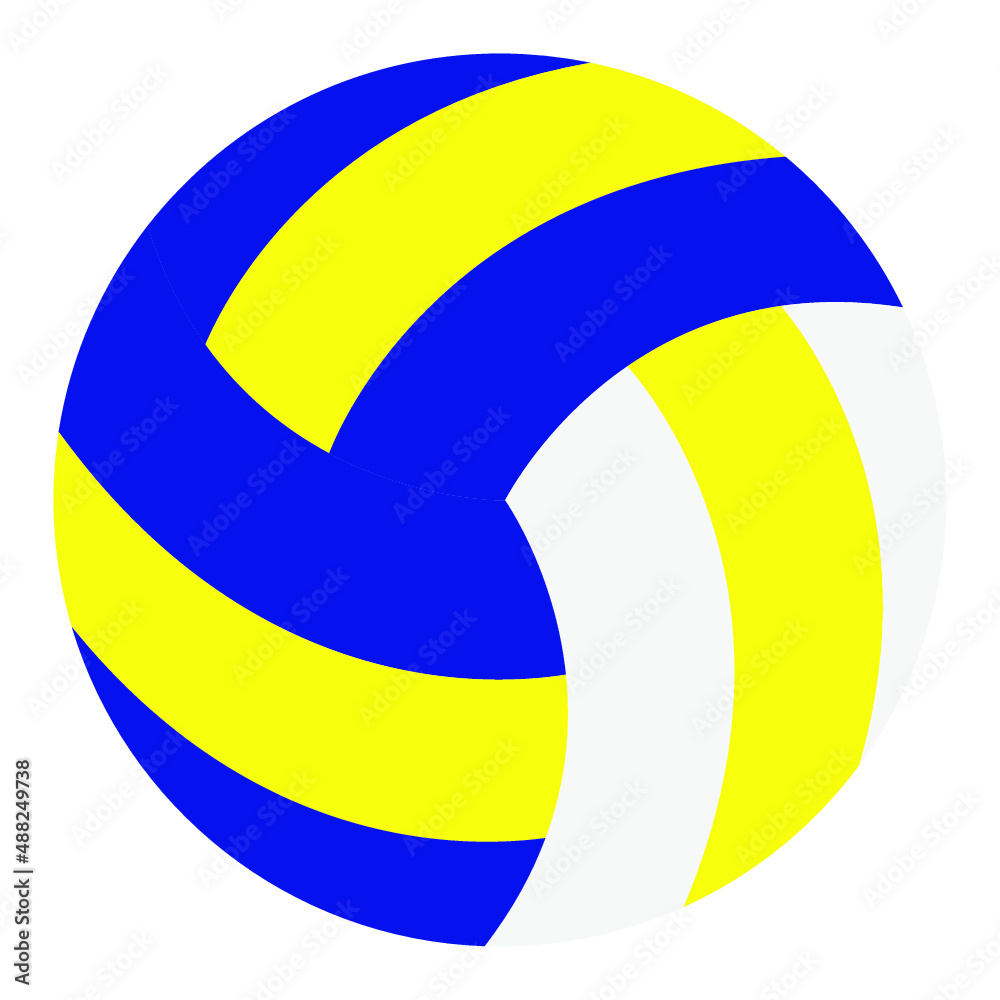 Illustration of Volley ball design icon Illustration of Volley ball design icon