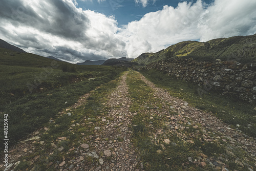 Ben Nevis hiking trails in Scotland © Nara
