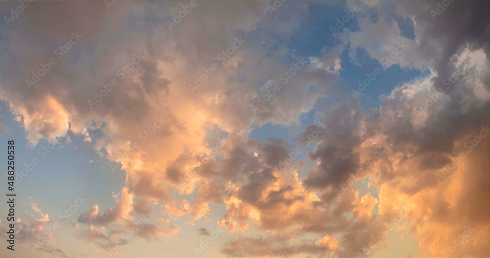 Clouds near Sunset