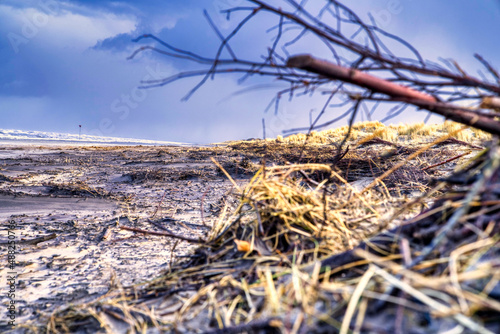 Langeoog 2022 Ostsee Insel nach dem Sturm