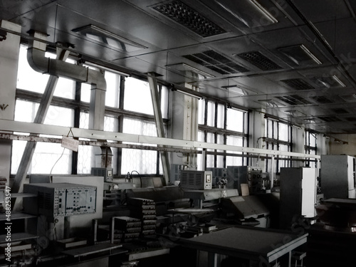 Interior Soviet Factory