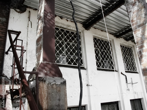 Interior Soviet Factory