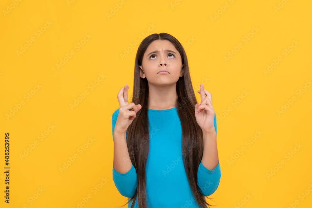 making wish. kid crossed fingers for luck. beauty and fashion. female fashion model. making wish. kid crossed fingers for luck. beauty and fashion. female fashion model.