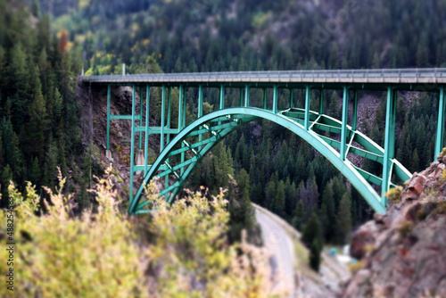 bridge in the mountains