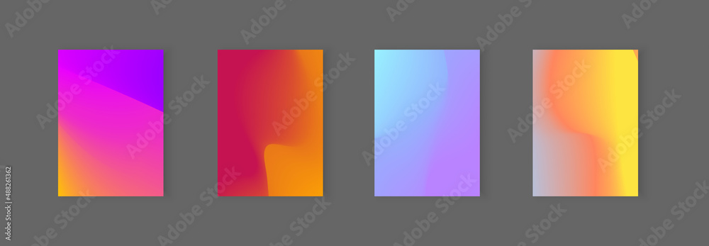 illustration of bright color abstract pattern background with line gradient texture for minimal dynamic cover design. poster template illustration of bright color abstract pattern background with line gradient texture for minimal dynamic cover design. poster template