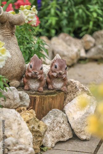 squirrel figurine