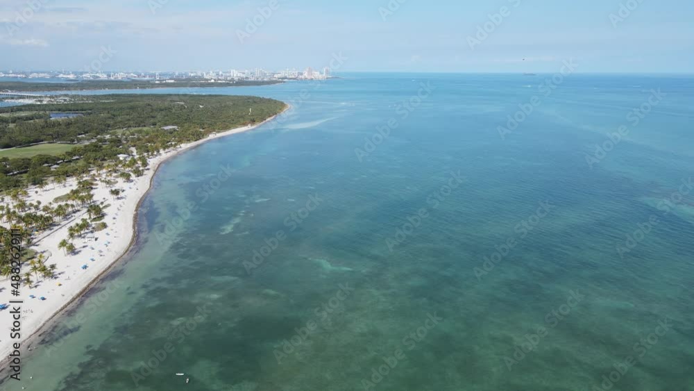 Beautiful high views in Crandon park beach, a beach in Key Biscayne. Beautiful high views in Crandon park beach, a beach in Key Biscayne.