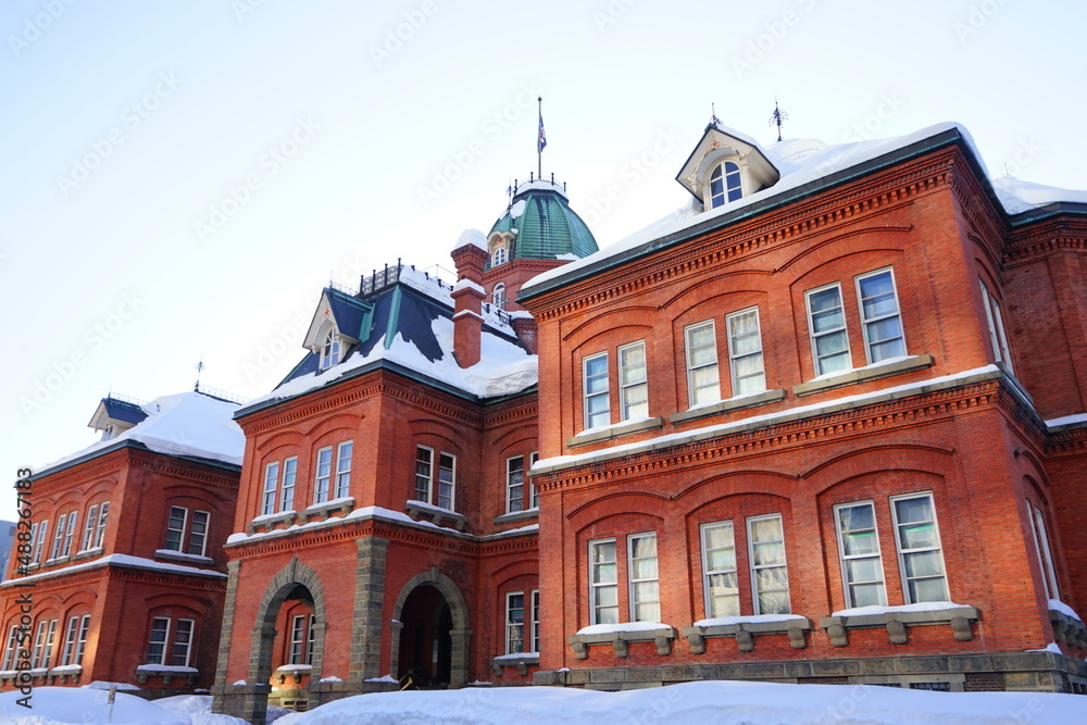 日本 北海道 札幌 北海道庁 旧本庁舎 赤れんが庁舎