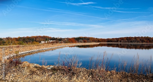 lake in the autumn