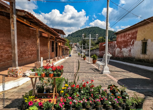Charming small town Apaneca on the Ruta de las Flores, El Salvador