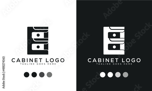 Cabinets  Modern  Logo Design template