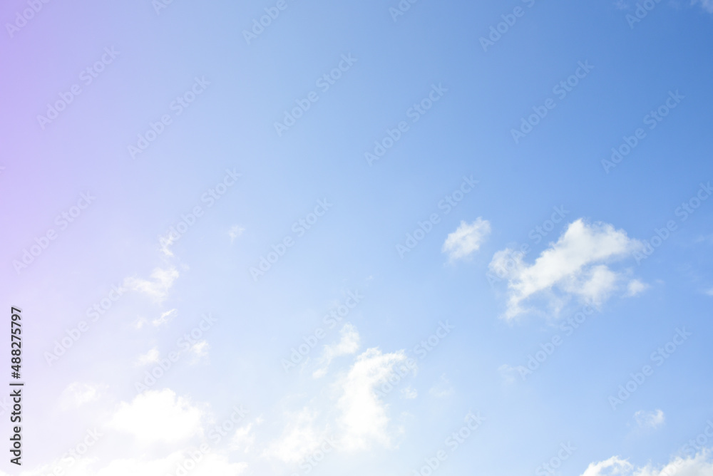 Pastel Colorful sky and cloud white. Beautiful afternoon bule sky and cloud white. Pastel Colorful sky and cloud white. Beautiful afternoon bule sky and cloud white.