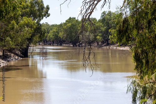 Darling River at Bourke New South Wales Australia photo